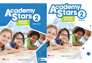 Academy Stars Second Edition Level 2 Pupil's Book + Workbook (Підручник + зошит) Комплект з англійської мови