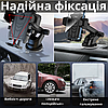 Автомобільний тримач для телефону установка на панель лобове скло Автотримач на присосці затискний XO, фото 11