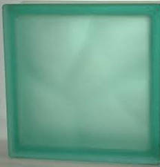 Спеціальний склоблок Colored TER Lineare sat O кольоровий 190х190х80 мм серія Design