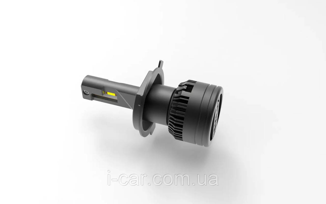 MLux Black Line H4 H19 5000K 55Вт LED світлодіодні лампи