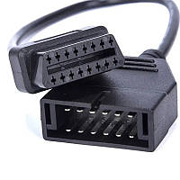 GM 12 pin - OBD2 16 pin перехідник