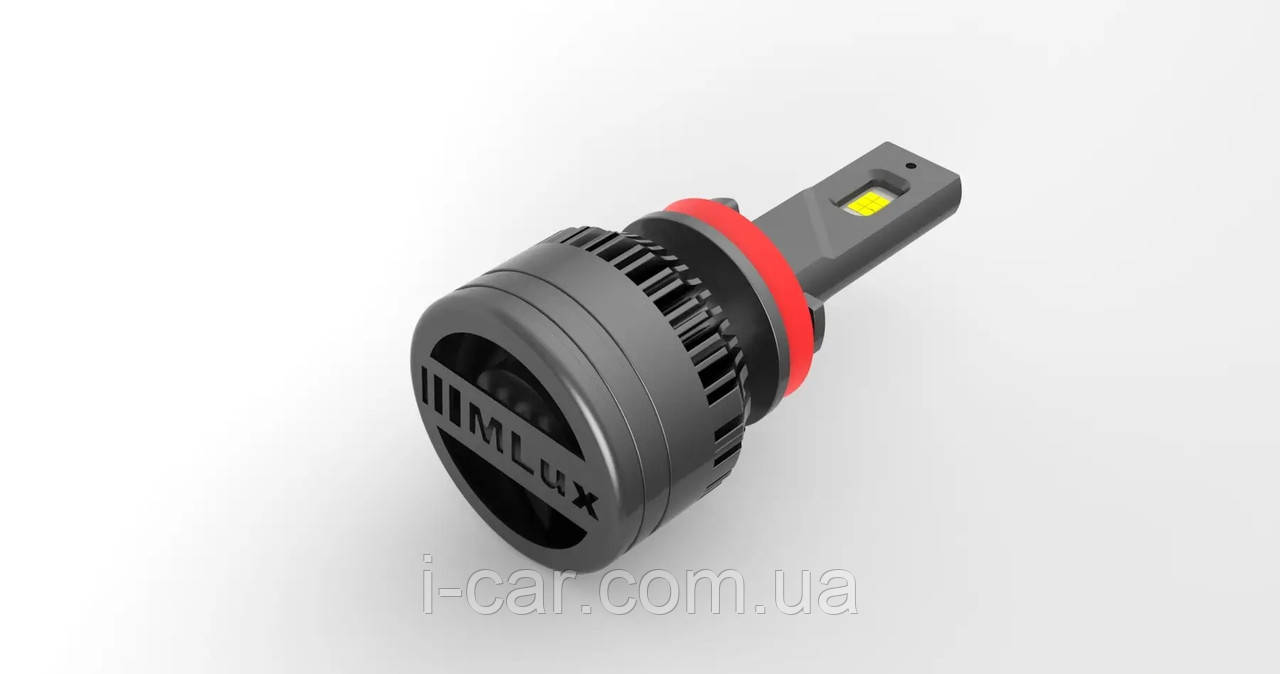 MLux Black Line H11 4300K 55Вт LED світлодіодні лампи