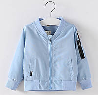Куртка - вітровка дитяча Міккі Маус блакитна (розмір 73-80)