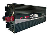 Celsior Invertor 2000w перетворювач напруги з 12V на 220V із чистою синусоїдою, фото 5