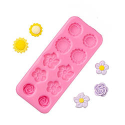 Молд кондитерський силіконовий Квіти