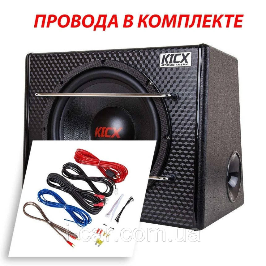 Kicx AP 300BPA 12" сабвуфер корпусний активний, фото 1