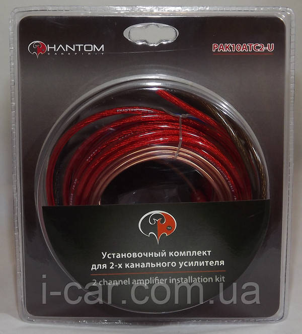 Phantom PAK10ATC2-U установчий комплект для 2-канального підсилювача, фото 1