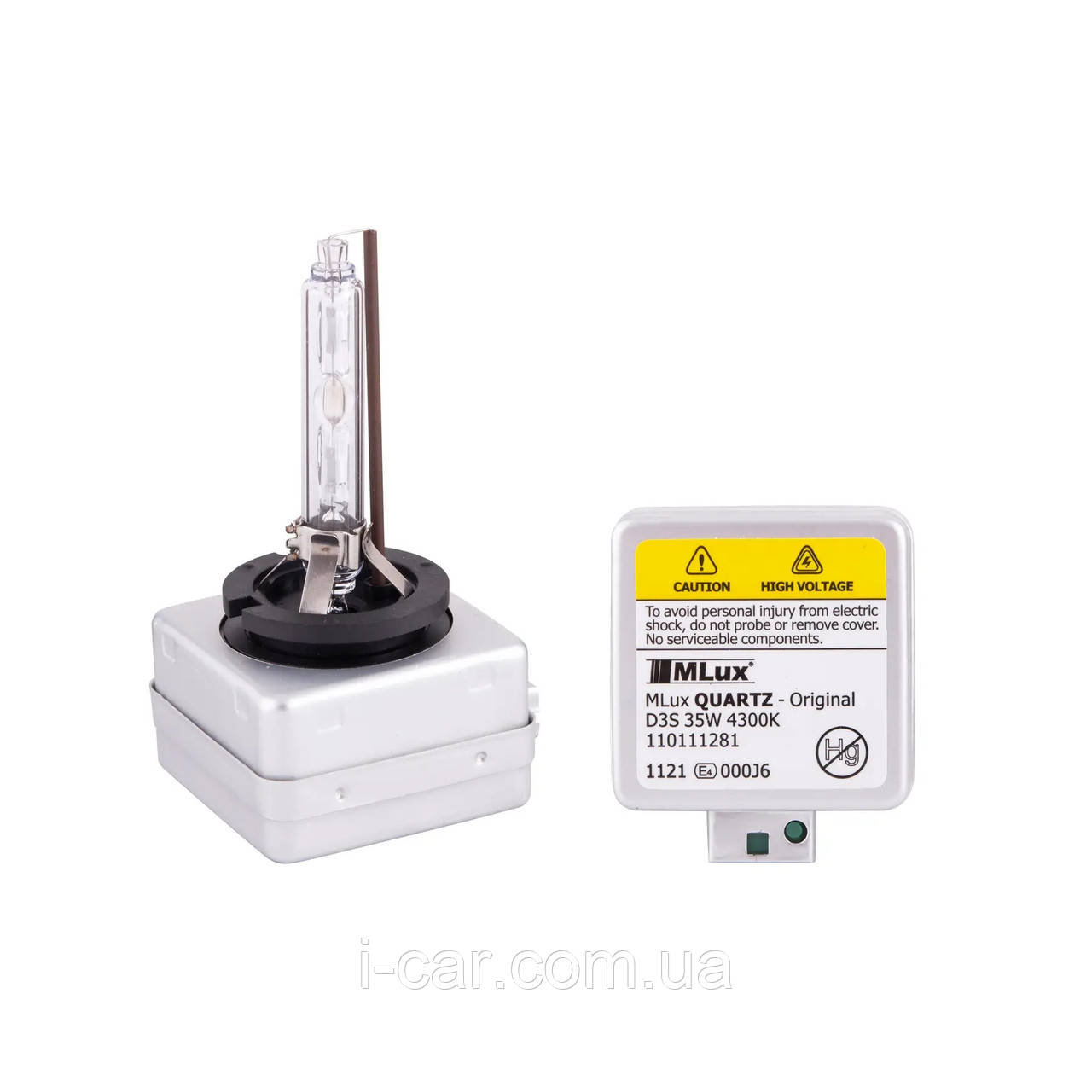 MLux QUARTZ D3S 35W 5000К Double-Box комплект ксенонових ламп