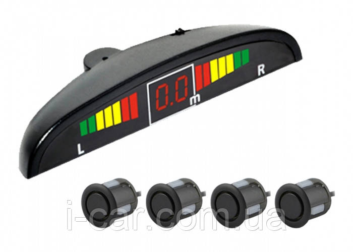 Tiger TG-P4 black 20 мм парктроник 4 датчика