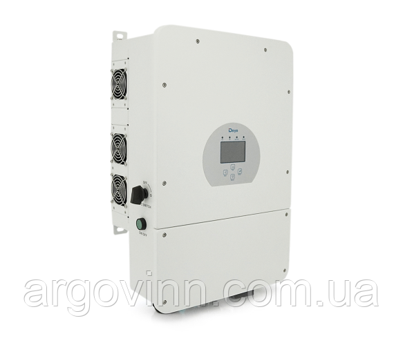 Гібридний інвертор (hybrid) Deye SUN-8K-SG01LP1-EU WI-FI(МРРТ 125-425/ 190А/ DC48В )Parallel