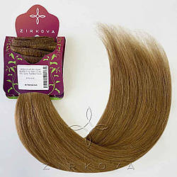 Натуральне Азіатське Волосся на Тресі 50 см 100 грам, Русявий №08