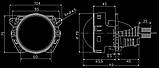 DriveX BiLED Evolution F1S 3,0" 47/53W 5500K світлодіодні лінзи, фото 10