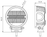 DriveX WL R-110 DLX 5.5" DB+DRL 8L-40W OSR LED фара робочого світла, фото 3