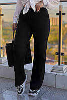 Джинсові брюки палаццо великого розміру, фото 3