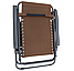 Розкладне крісло шезлонг LEOBRO Zero Gravity Brown (LB-ZGC-A1-BRN), фото 4