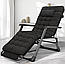 Розкладне крісло ліжко з подушкою LEOBRO Чорний (LB-FCB-G1-BLK), фото 5