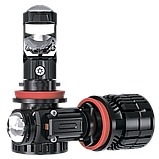 DriveX LE-07 H11 6000K 55W 9-32V світлодіодні лампи з лінзою, фото 6