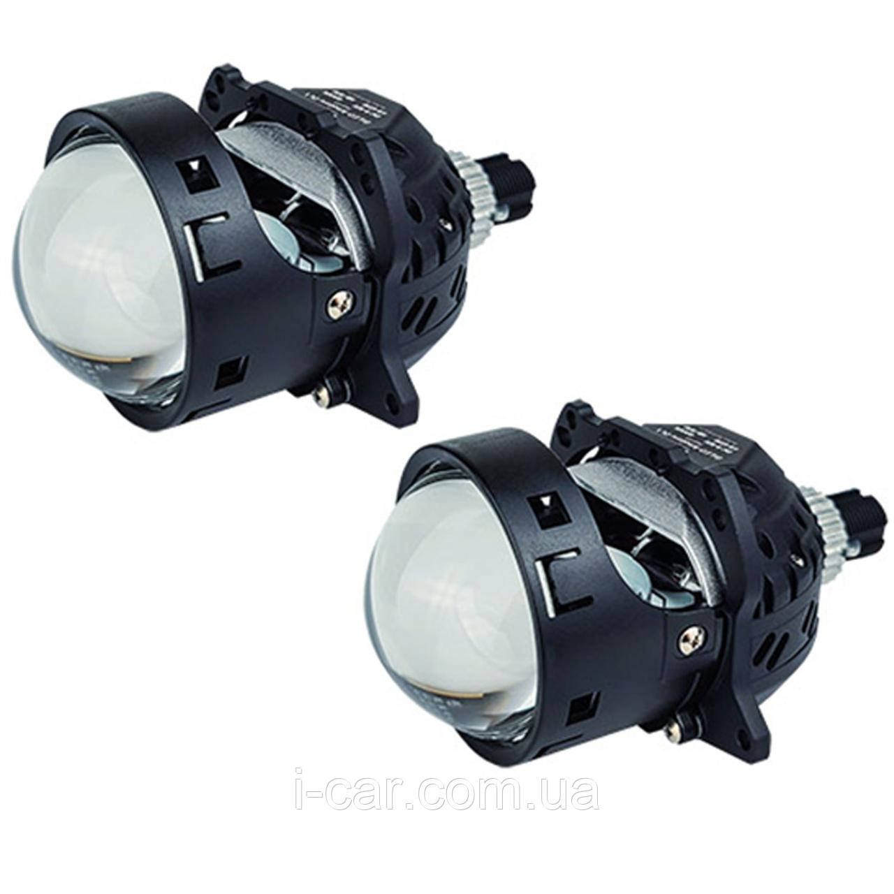 DriveX BiLed Amateru DLX 3,0" 65/75W 6000K лазер світлодіодні лінзи, фото 1