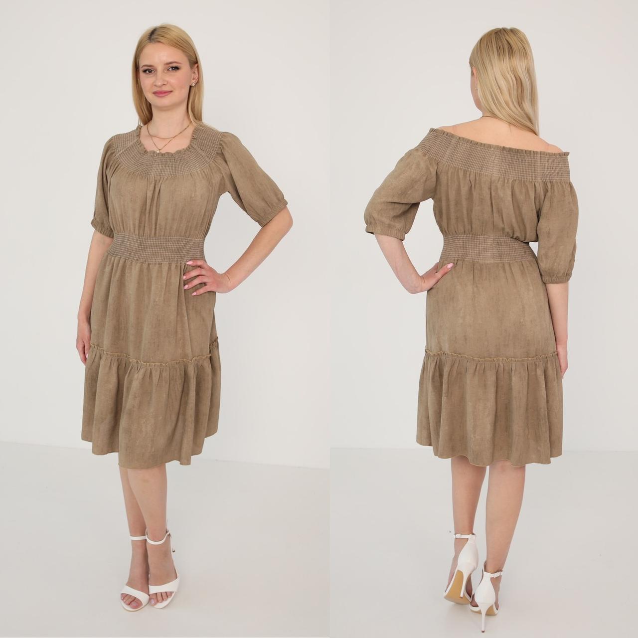 Сукня молодіжна літня L.XL джинс, фото 1