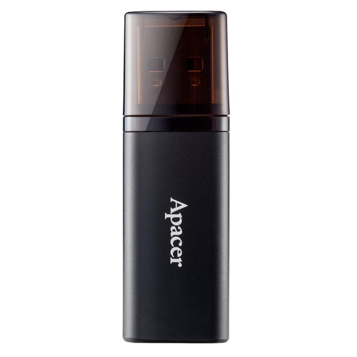 Флеш-накопичувач Apacer USB 3.2 Gen 1 AH25B 128Gb Black yL.