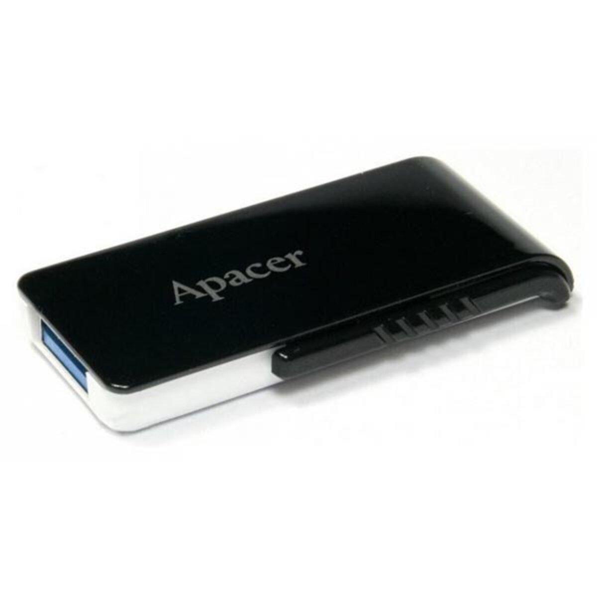 Флеш-накопичувач Apacer USB 3.2 Gen 1 AH350 64Gb Black yL.