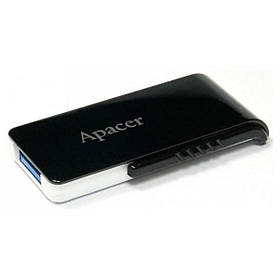 Флеш-накопичувач Apacer USB 3.2 Gen 1 AH350 64Gb Black ly