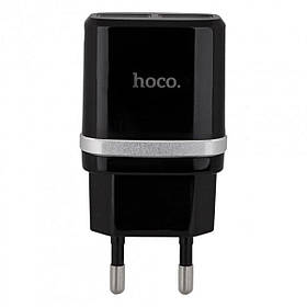 Мережевий зарядний пристрій HOCO C12 Smart dual USB charger Black ly