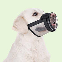 Намордник регульований нейлоновий Dog Extreme №3 з сіткою для великих порід(A 25–34 см) 4322, фото 4