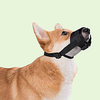 Намордник регульований нейлоновий Dog Extreme №3 з сіткою для великих порід(A 25–34 см) 4322, фото 6