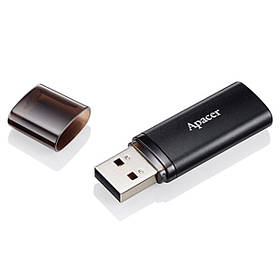 Флеш-накопичувач Apacer USB 3.2 Gen 1 AH25B 64Gb Black ly