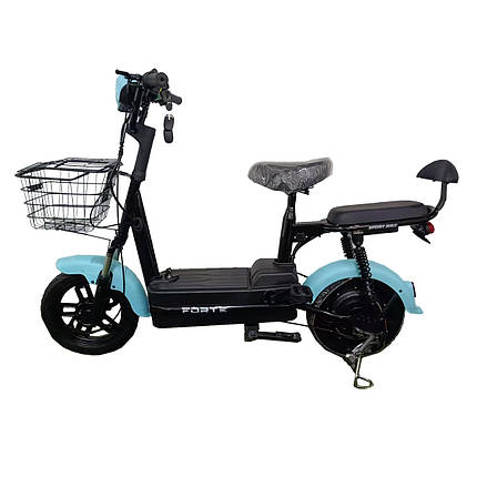 Велоскутер акумуляторний Forte LUCKY-WS350 Блакитний, фото 1
