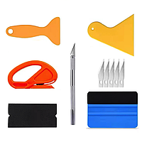 Інструмент для встановлення автомобільних плівок набір для тонування набір тонувальника