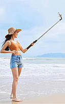 Штатив-трипод для телефона Selfie stick DF-01S 1.7 м з Bluetooth пультом і LED-світлом, фото 2