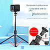 Штатив-трипод для телефона Selfie stick P100 1.77 м з Bluetooth пультом, фото 7