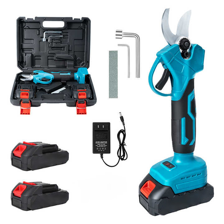 Акумуляторний секатор у валізі Lithium (довжина леза 4,5 см) 2хАКБ