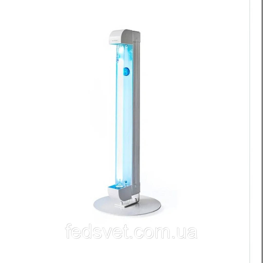 Опромінювач 15W (до 45м2) бактерицидний на підставці з лампою OSRAM HNS