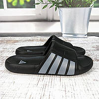 Шльопанці чоловічі Gipanis чорні сланці пінкові 3949