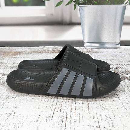 Шльопанці підліткові Gipanis графітові сланці пінки 4919, фото 1