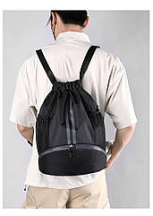 Сумка-мішок для кросівок, взуття, м'яча, бутс, шипшина