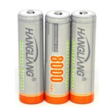 Акумулятор Li-ion 18650 HangLiang 8000 мА·год 4.2 В літій-іонний акумулятор Лучшая цена, фото 1