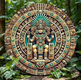 Монети про індіанців Мая та північної Америки