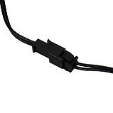 Сяючі окуляри RESTEQ LED EL зелені світлодіодні неонові окуляри з режимами для вечірки косплея, фото 5