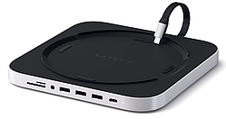 USB-хаб Satechi Type-C – алюмінієва підставка та хаб Type-C, USB-C, зчитувачі карт Micro/SD, USB 3.0 та роз'єм для навушників
