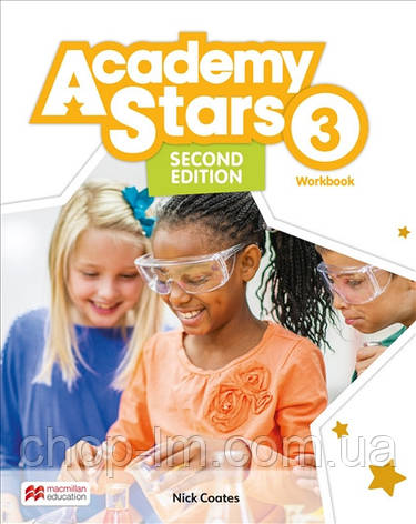 Academy Stars Second Edition Level 3 Workbook with Digital (Nick Coates) / Робочий зошит, фото 1