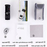 Компактний монокуляр HD Zoom 10-30x21