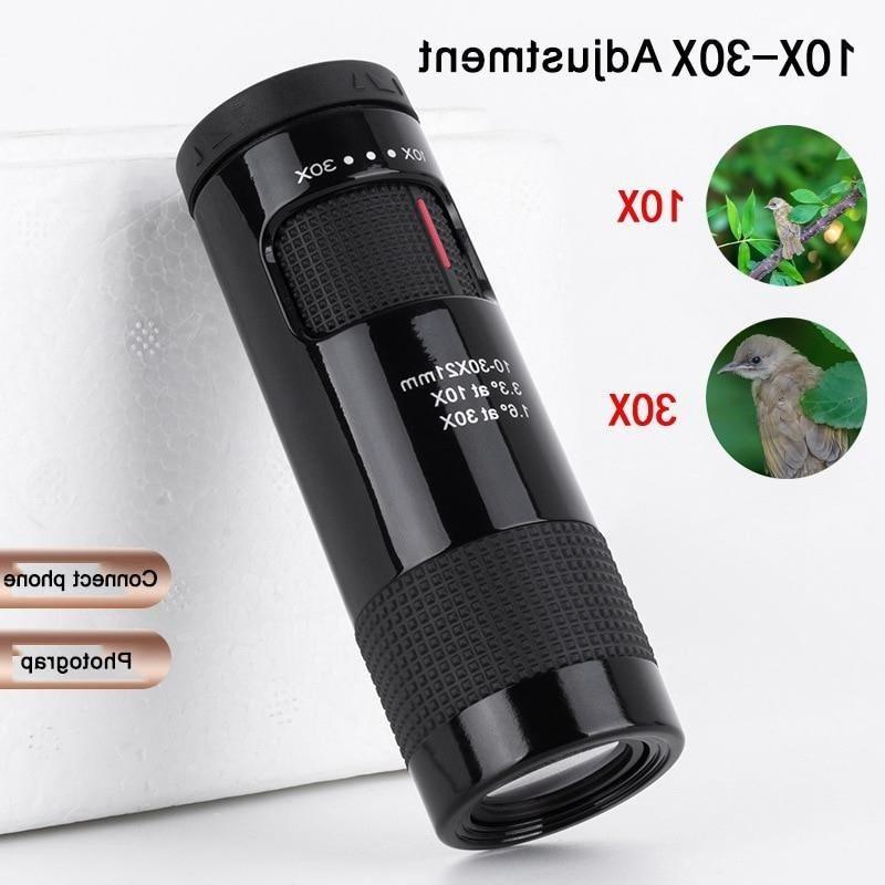 Компактний монокуляр HD Zoom 10-30x21