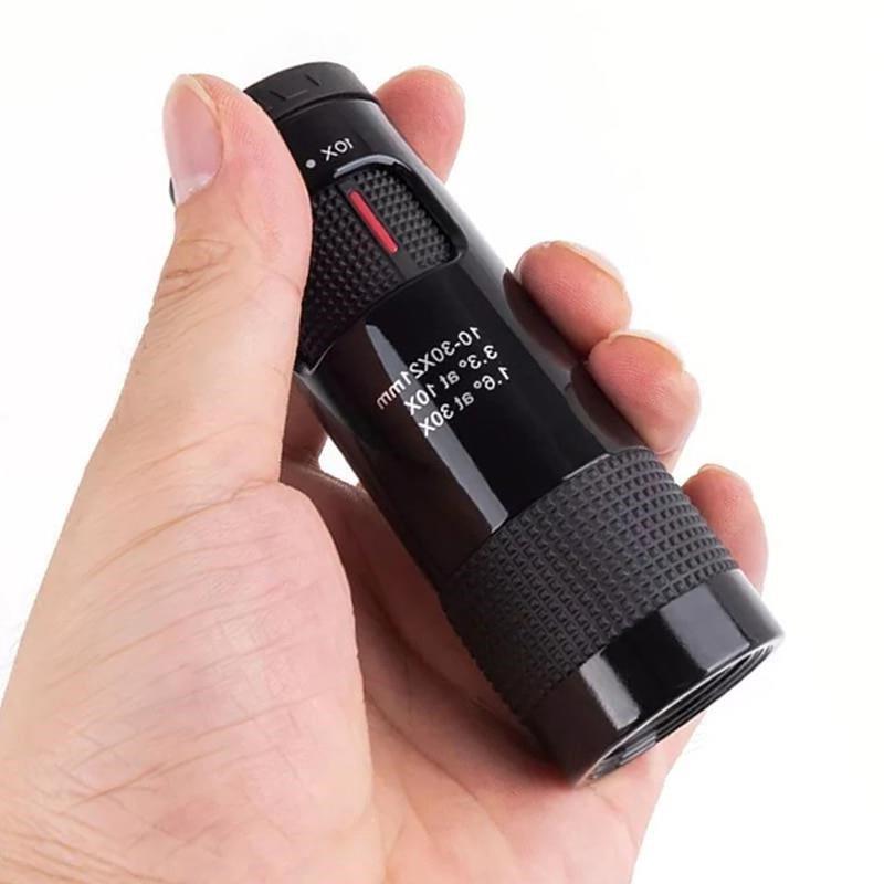 Компактний монокуляр HD Zoom 10-30x21