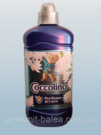 Ополіскувач Коколіно для білизни з ароматом Лілії та Грейпфрута Coccolino Lily & Greipfruit 1250 мл., фото 1