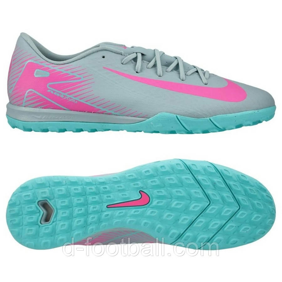 Сороконіжки Nike Air Zoom Mercurial Vapor 16 Academy TF FQ8449-301, Блакитний, Розмір (EU) — 38, фото 1