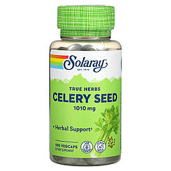 Селера, Celery Seed, Solaray, 505 мг, 100 капсул